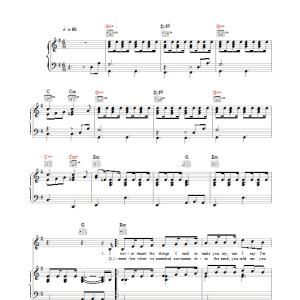 McFly Too Close For Comfort Musik Noten - Piano, Vocal & Guitar Chords - 33006-0