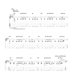 Megadeth Bite The Hand That Feeds Musik Noten - Guitar Tab - 76079-0