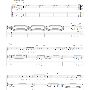 Megadeth Blessed Are The Dead Musik Noten - Guitar Tab - 67502-0