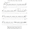 Megadeth Kick The Chair Musik Noten - Guitar Tab - 51576-0