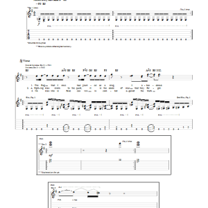 Megadeth My Kingdom Come Musik Noten - Guitar Tab - 51604-0