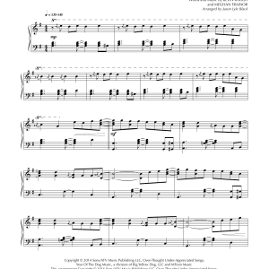 Meghan Trainor Lips Are Movin' (arr. Jason Lyle Black) Musik Noten - Piano Solo - 174543-0