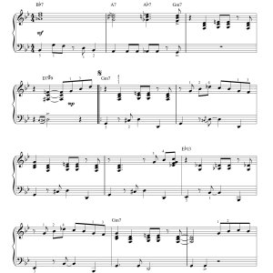 Mel Torme Comin' Home Baby [Jazz version] Musik Noten - Piano Solo - 68697-0