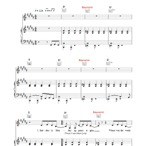 Melanie C Suddenly Monday Musik Noten - Piano, Vocal & Guitar Chords - 14702-0
