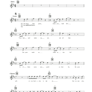 Melinda Schneider Be Yourself Musik Noten - Lead Sheet / Fake Book - 45562-0