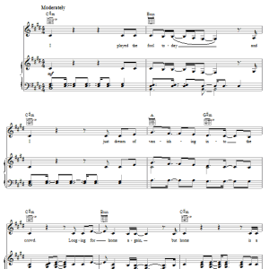 Melissa Etheridge Breathe Musik Noten - Piano, Vocal & Guitar Chords - 28844-0