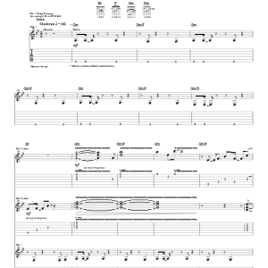 Melissa Etheridge Dance Without Sleeping Musik Noten - Guitar Tab - 21668-0