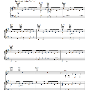 Melissa Etheridge Falling Up Musik Noten - Piano, Vocal & Guitar Chords - 92953-0