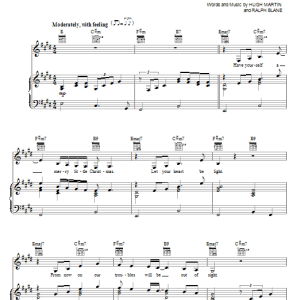 Melissa Etheridge Have Yourself A Merry Little Christmas Musik Noten - Piano, Vocal & Guitar Chords - 71073-0