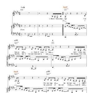 Melissa Etheridge I Need To Wake Up Musik Noten - Piano, Vocal & Guitar Chords - 41033-0