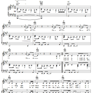 Melissa Etheridge If I Wanted To Musik Noten - Piano, Vocal & Guitar Chords - 52296-0