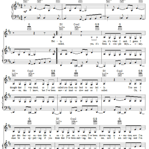 Melissa Etheridge If You Want To Musik Noten - Piano, Vocal & Guitar Chords - 52287-0