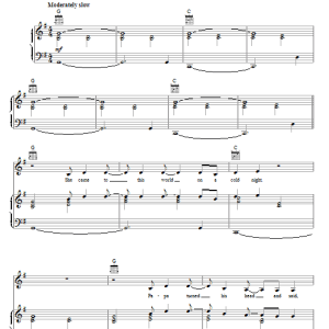 Melissa Etheridge Indiana Musik Noten - Piano, Vocal & Guitar Chords - 75572-0