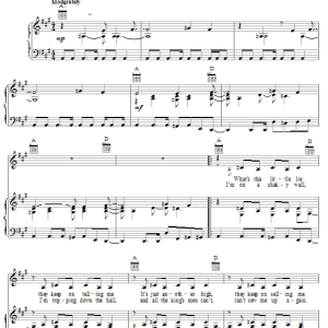 Melissa Etheridge Mama I'm Strange Musik Noten - Piano, Vocal & Guitar Chords - 52295-0