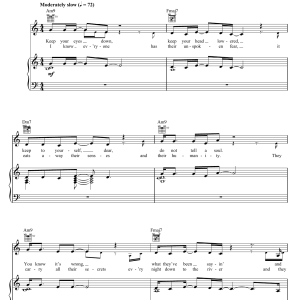 Melissa Etheridge Meet Me In The Dark Musik Noten - Piano, Vocal & Guitar Chords - 52300-0