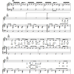 Melissa Etheridge Only Love Musik Noten - Piano, Vocal & Guitar Chords - 75575-0