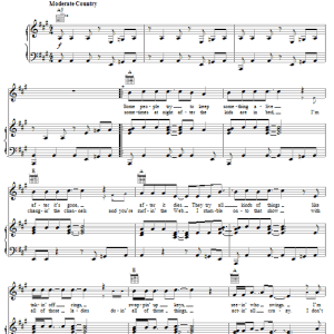 Melissa Etheridge Threesome Musik Noten - Piano, Vocal & Guitar Chords - 64020-0
