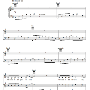 Melissa Etheridge To Be Loved Musik Noten - Piano, Vocal & Guitar Chords - 75578-0
