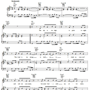 Melissa Etheridge Will You Still Love Me Musik Noten - Piano, Vocal & Guitar Chords - 52344-0