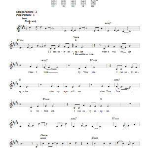 Mercy Me I Can Only Imagine Musik Noten - Easy Guitar - 95282-0
