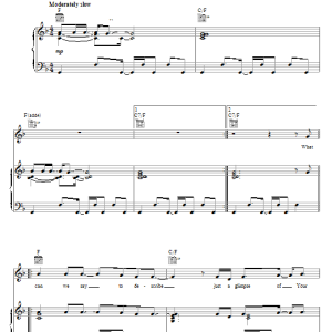 MercyMe Cannot Say Enough Musik Noten - Piano, Vocal & Guitar Chords - 95234-0