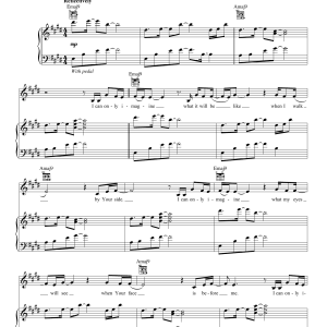 MercyMe I Can Only Imagine Musik Noten - Piano & Vocal - 95243-0