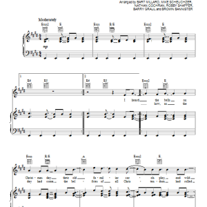 MercyMe I Heard The Bells On Christmas Day Musik Noten - Piano, Vocal & Guitar Chords - 95228-0