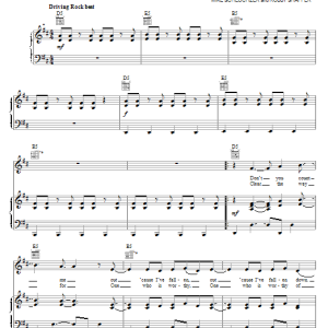 MercyMe Last One Standing Musik Noten - Piano, Vocal & Guitar Chords - 95265-0