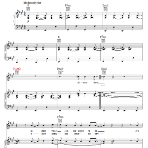 MercyMe On My Way To You Musik Noten - Piano, Vocal & Guitar Chords - 95268-0