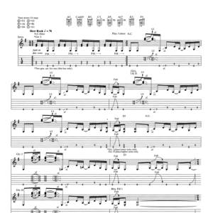 Metallica Carpe Diem Baby Musik Noten - Guitar Tab - 77980-0