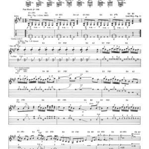 Metallica No Remorse Musik Noten - Guitar Tab - 78014-0