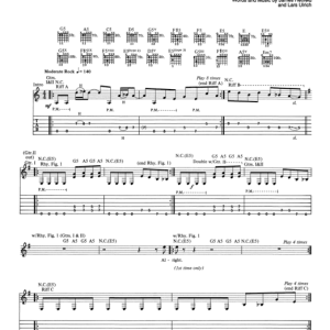 Metallica Seek & Destroy Musik Noten - Ukulele - 91887-0