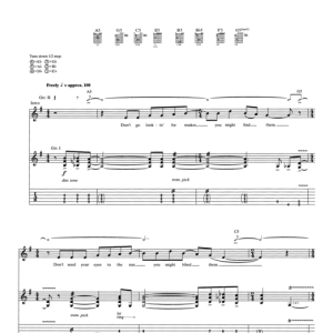 Metallica Slither Musik Noten - Guitar Tab - 77971-0