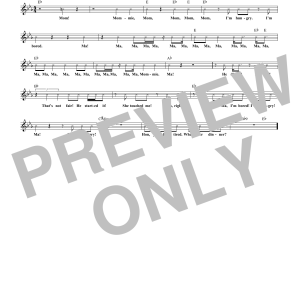 Michael Andreas The Mommies Musik Noten - Lead Sheet / Fake Book - 172776-0
