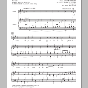 Michael Bedford O Come, All Ye Faithful Musik Noten - Unison Choir - 88225-0