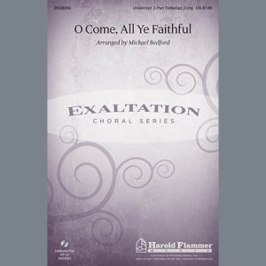 Michael Bedford O Come, All Ye Faithful Musik Noten - Unison Choir - 88225-thumbnail