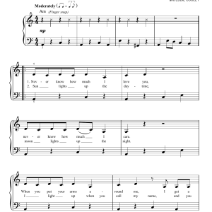 Michael Buble Fever Musik Noten - Easy Piano - 74513-0