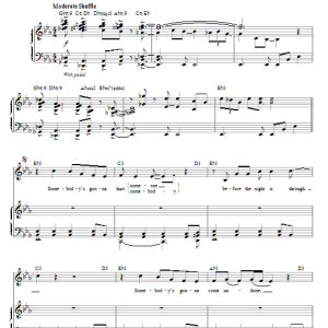 Michael Buble Heartache Tonight Musik Noten - Piano & Vocal - 73370-0