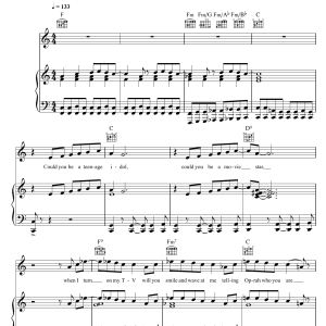 Michael Bublé Hollywood Musik Noten - Piano, Vocal & Guitar Chords - 104570-0