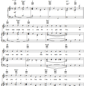 Michael Carr The Little Boy That Santa Claus Forgot Musik Noten - Piano, Vocal & Guitar Chords - 21726-0