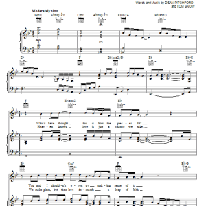 Michael English (Love Moves In) Mysterious Ways Musik Noten - Piano, Vocal & Guitar Chords - 68391-0