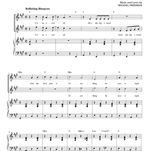 Michael Friedman Crisis Averted Musik Noten - Piano & Vocal - 159267-0