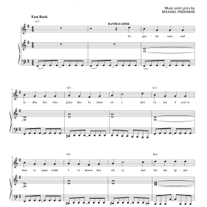 Michael Friedman Hunters Of Kentucky Musik Noten - Piano & Vocal - 159276-0