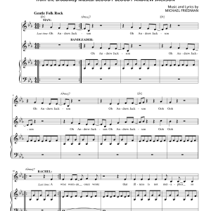Michael Friedman Illness As A Metaphor Musik Noten - Piano & Vocal - 159261-0