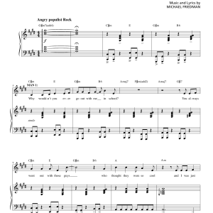 Michael Friedman Populism, Yea, Yea! Musik Noten - Piano & Vocal - 159264-0
