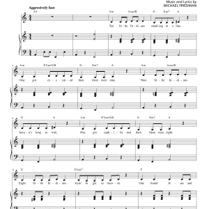Michael Friedman Ten Little Indians Musik Noten - Piano & Vocal - 159268-0