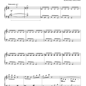 Michael Giacchino Chasing The Dragons Musik Noten - Piano Solo - 160846-0