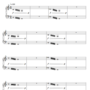 Michael Giacchino Destiny Musik Noten - Piano Solo - 64085-0