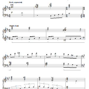 Michael Giacchino It's Just A House Musik Noten - Piano Solo - 70936-0
