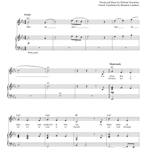 Michael Giacchino Le Festin (from Ratatouille) Musik Noten - Piano & Vocal - 162440-0